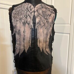 Daryl Dixon Leather Vest